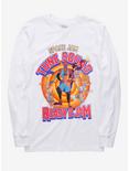 Space Jam: A New Legacy Ready 2 Jam Long Sleeve T-Shirt - BoxLunch Exclusive, OFF WHITE, hi-res