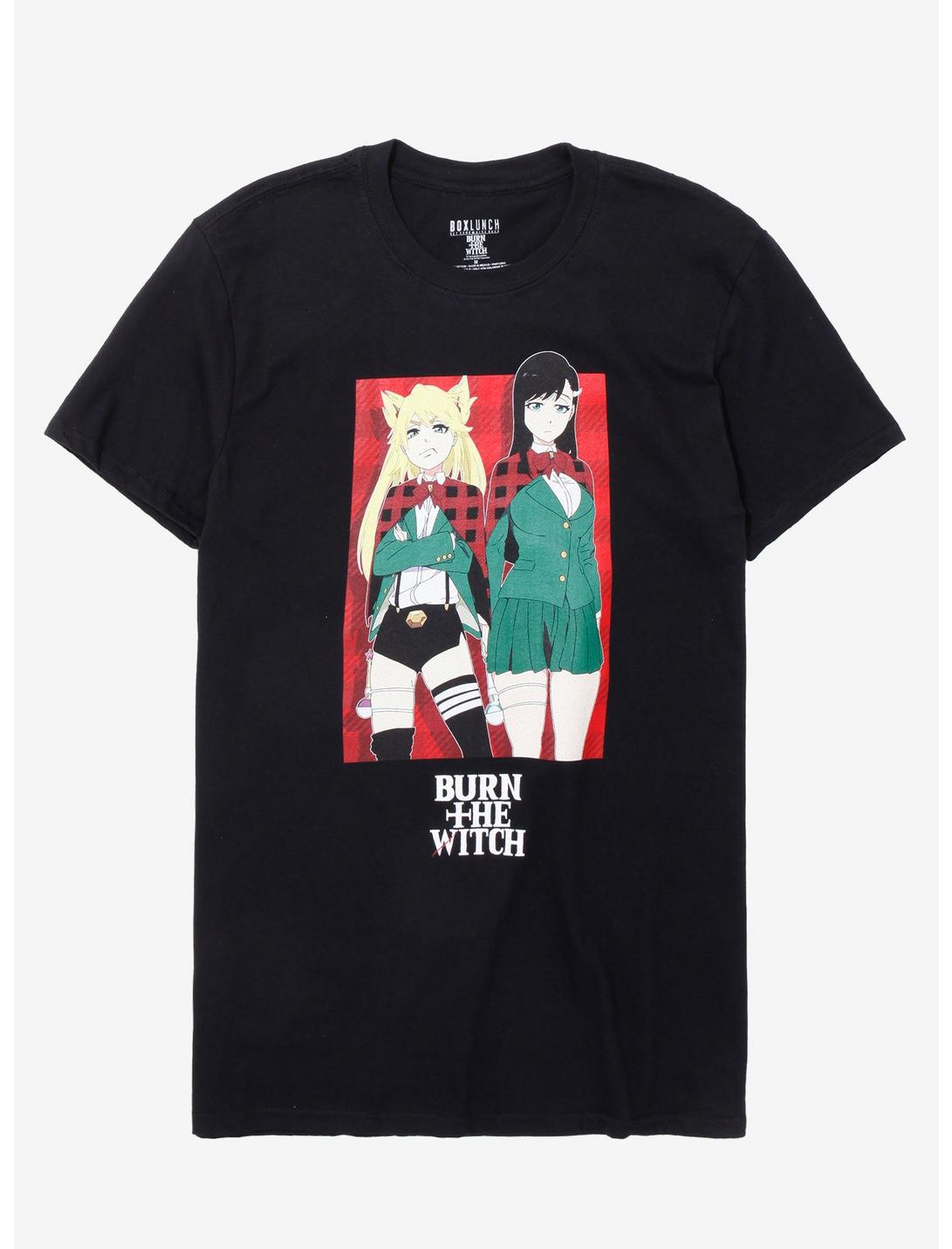 Burn the Witch Ninny & Noel T-Shirt - BoxLunch Exclusive, BLACK, hi-res