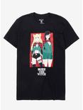 Burn the Witch Ninny & Noel T-Shirt - BoxLunch Exclusive, BLACK, hi-res