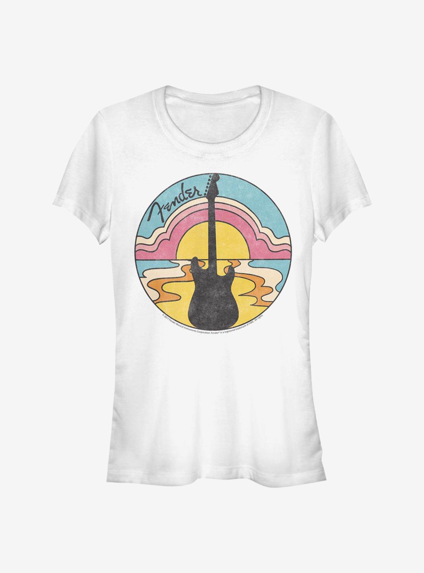 Fender 70's Girls T-Shirt, WHITE, hi-res