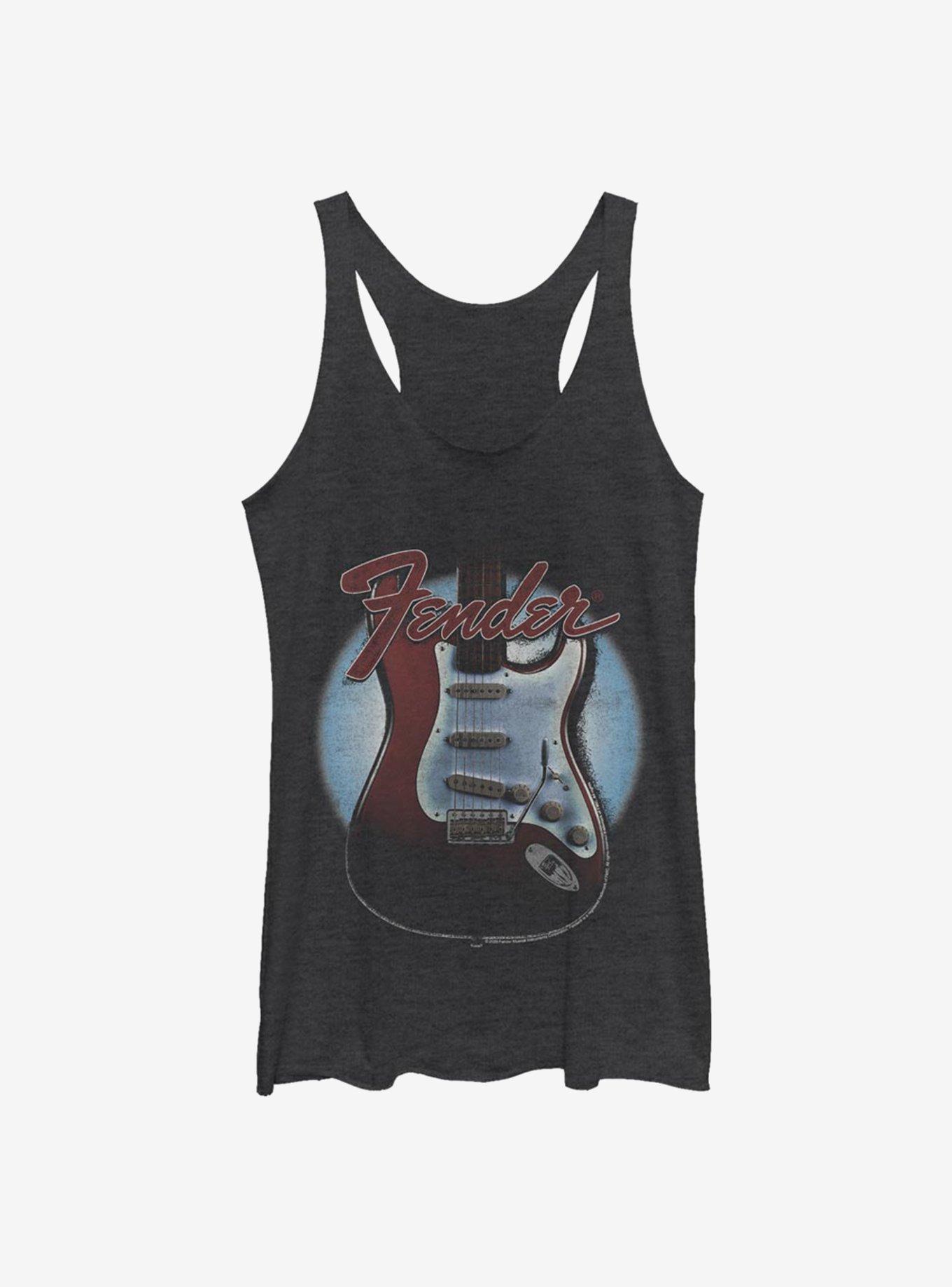 Fender Guitar Lockup Girls Tank, BLK HTR, hi-res