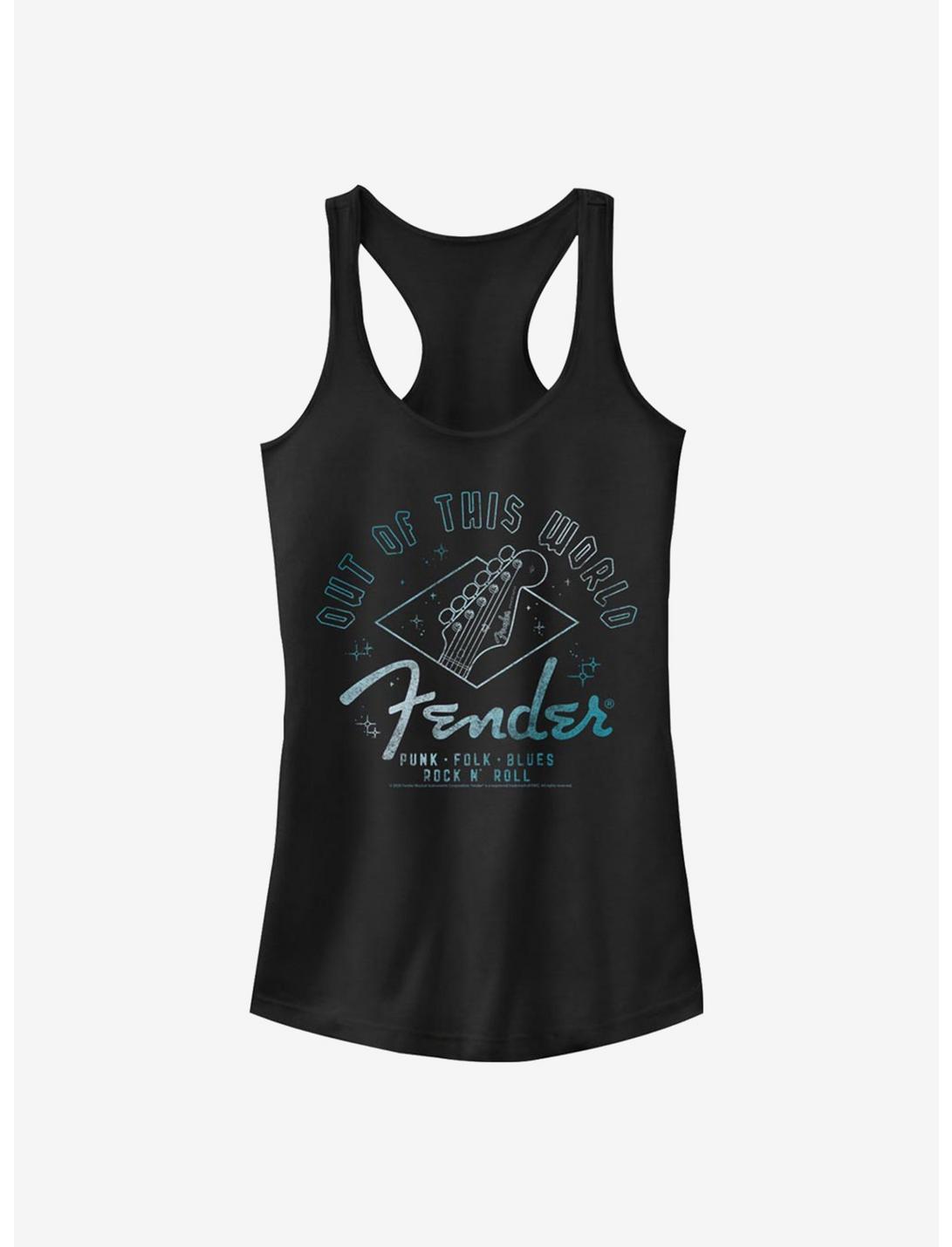 Fender Out Of This World Girls Tank, BLACK, hi-res