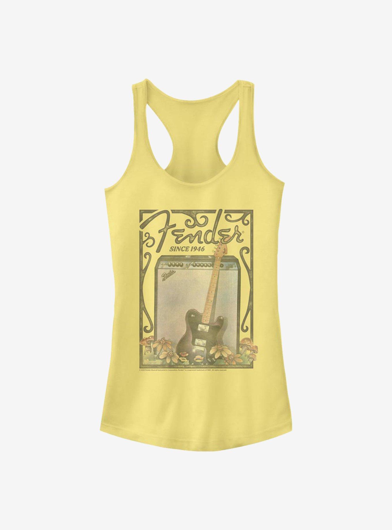 Fender Retro Poster Girls Tank, BANANA, hi-res