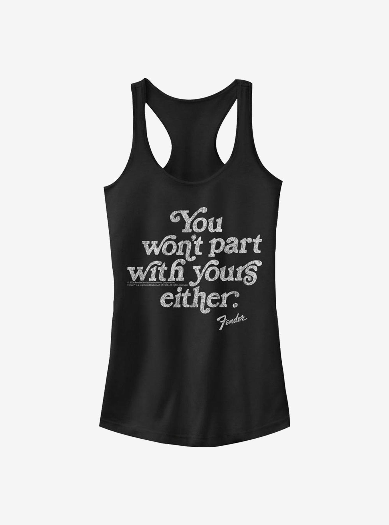 Fender Vintage Quote Girls Tank, BLACK, hi-res