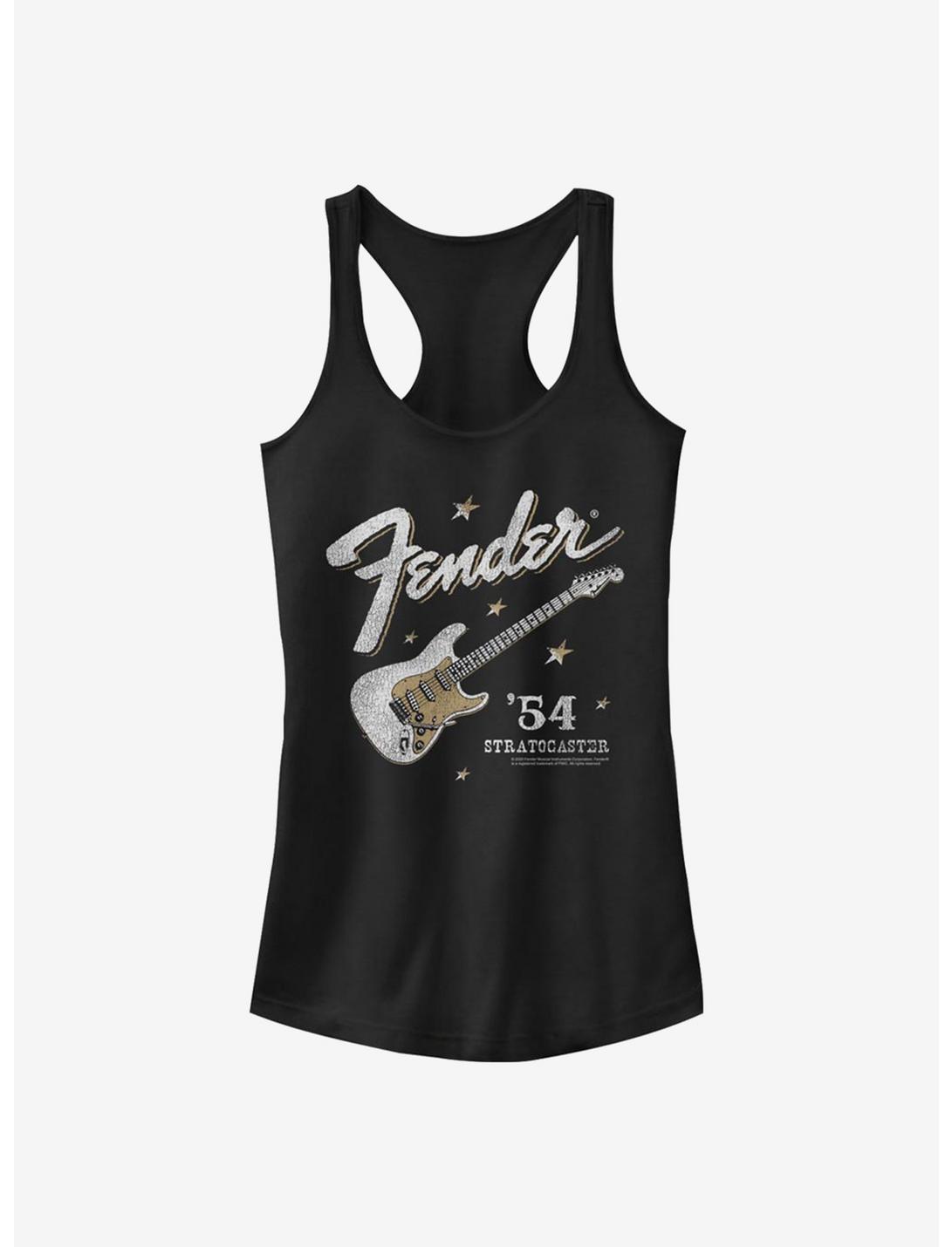 Fender Western Stratocaster Girls Tank, BLACK, hi-res