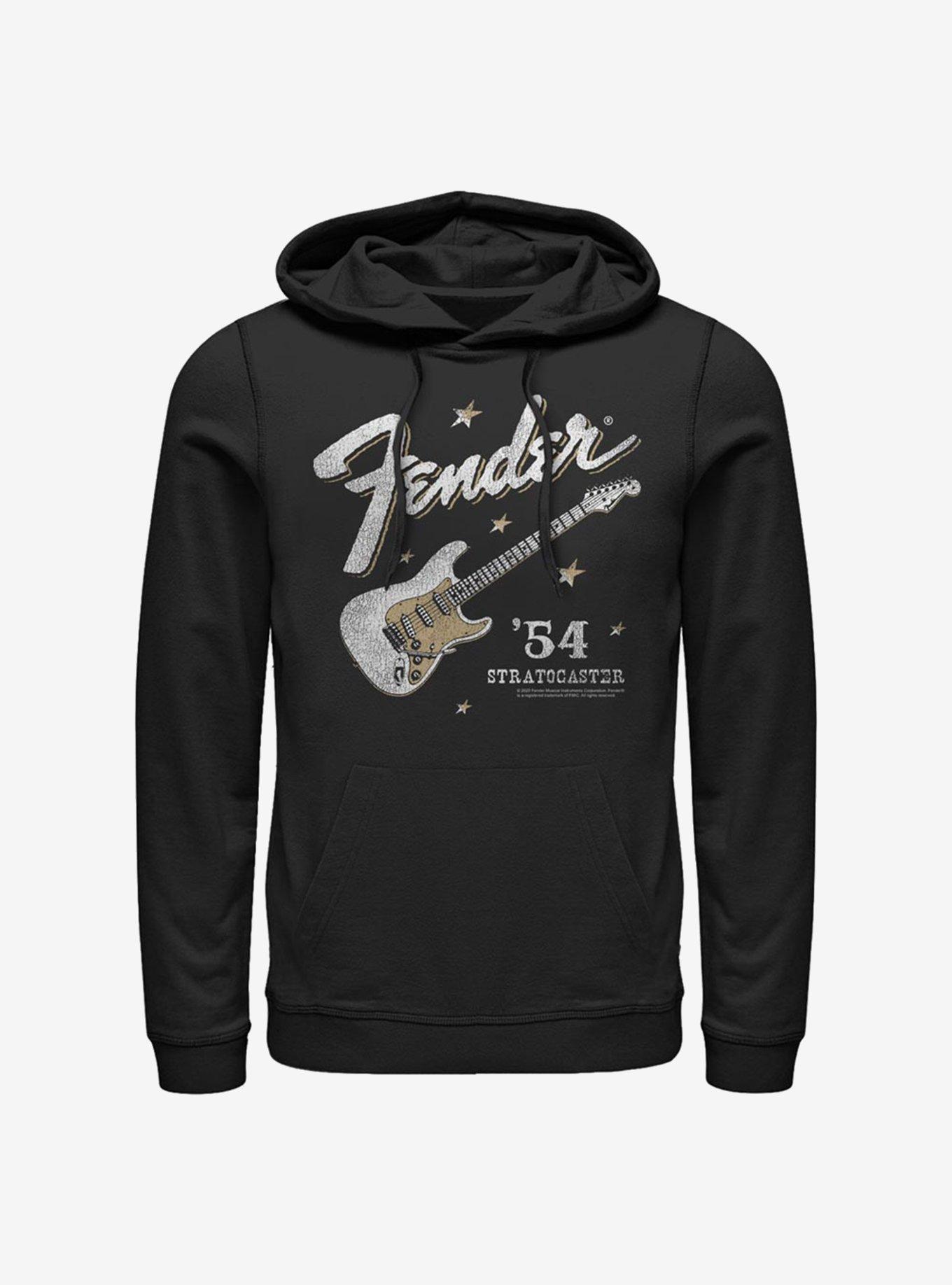 Fender Western Stratocaster Hoodie, BLACK, hi-res