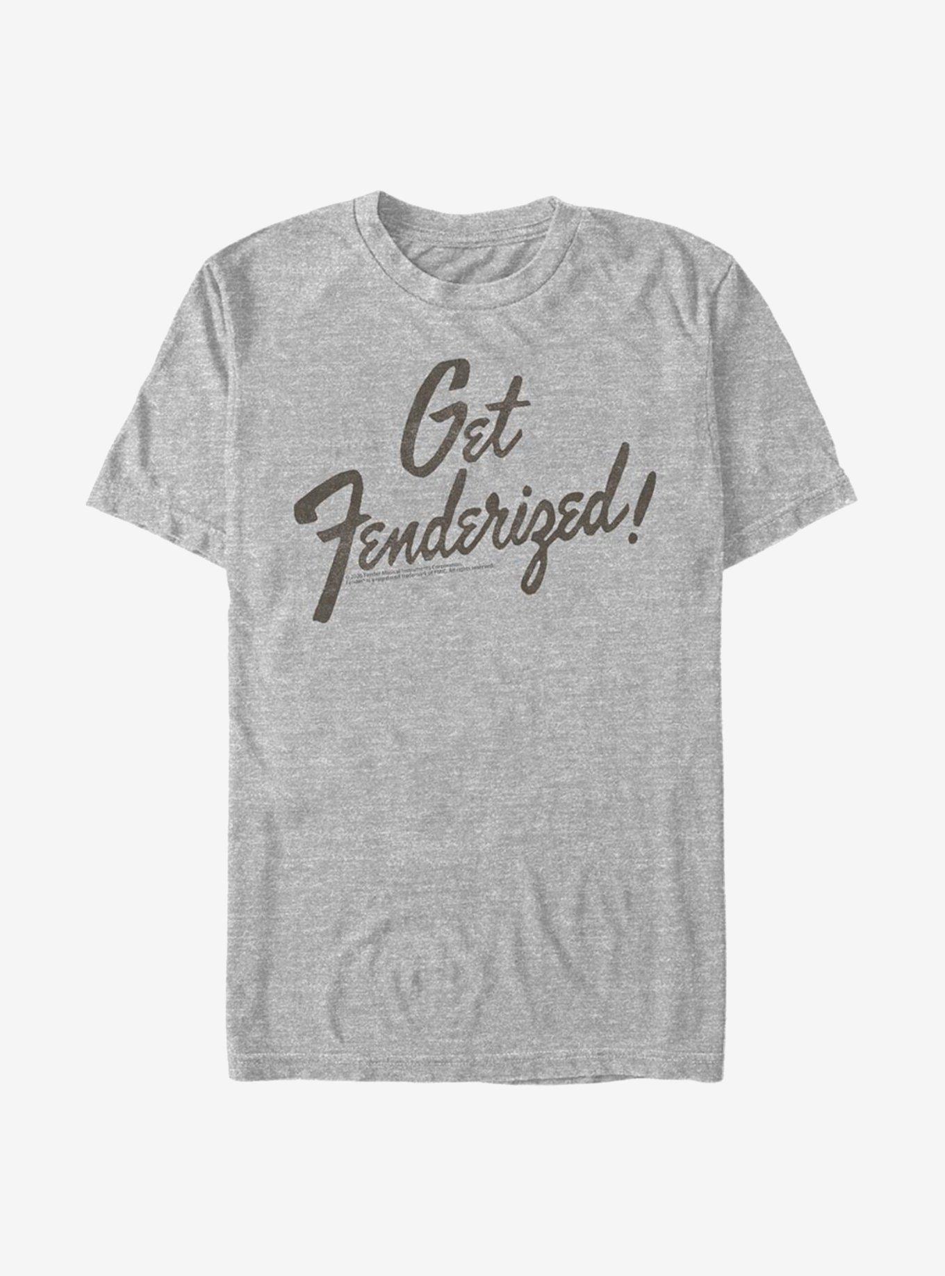 Fender Get Fenderized! T-Shirt, ATH HTR, hi-res