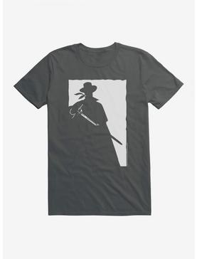 Zorro Door Shadow T-Shirt, CHARCOAL, hi-res