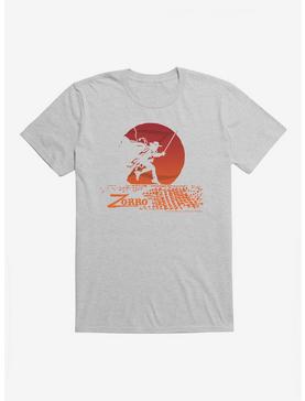 Zorro Rooftop T-Shirt, HEATHER GREY, hi-res