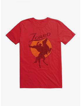 Zorro Silhouette Distress T-Shirt, , hi-res