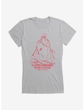 Zorro Caped Crusader Girls T-Shirt, HEATHER, hi-res