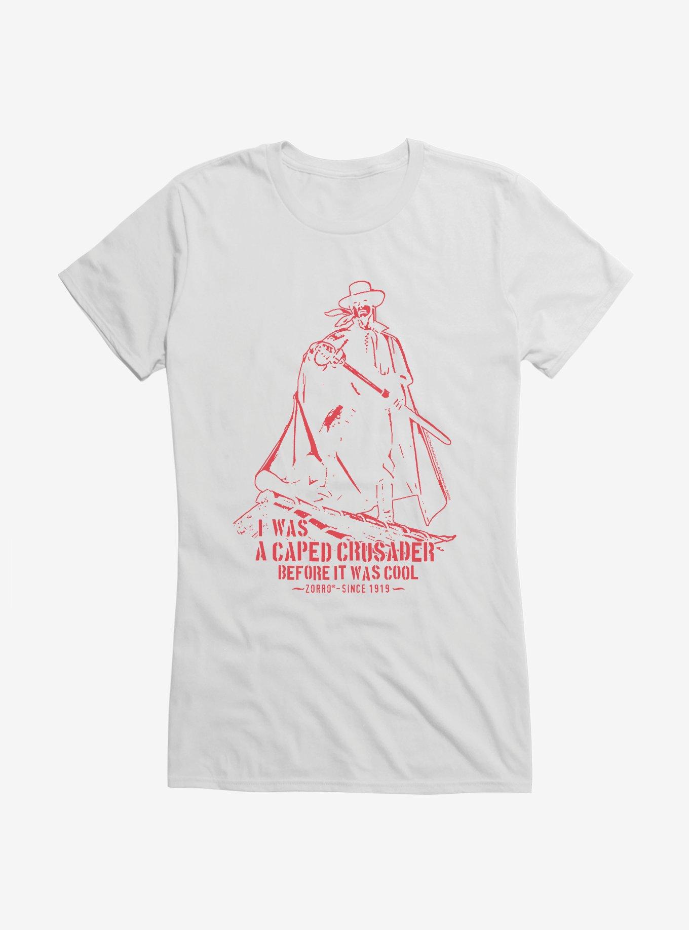 Zorro Caped Crusader Girls T-Shirt, , hi-res