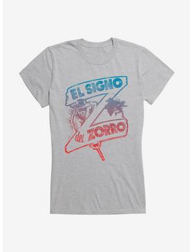 Zorro The Sign Girls T-Shirt, HEATHER, hi-res