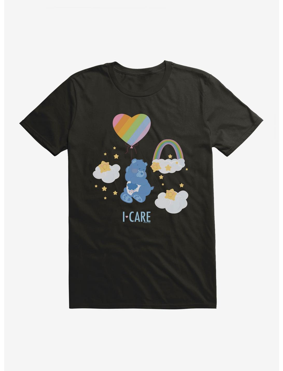 Care Bears Grumpy Bear I Care T-Shirt, BLACK, hi-res