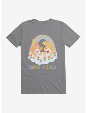 Care Bears Friend Bear & Secret Bear Friendship Goals T-Shirt, STORM GREY, hi-res