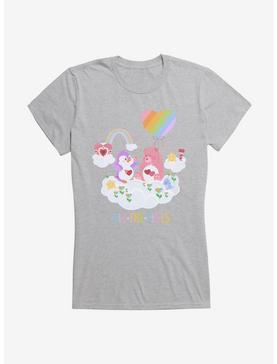 Care Bears All The Feels Heart Girls T-Shirt, HEATHER, hi-res
