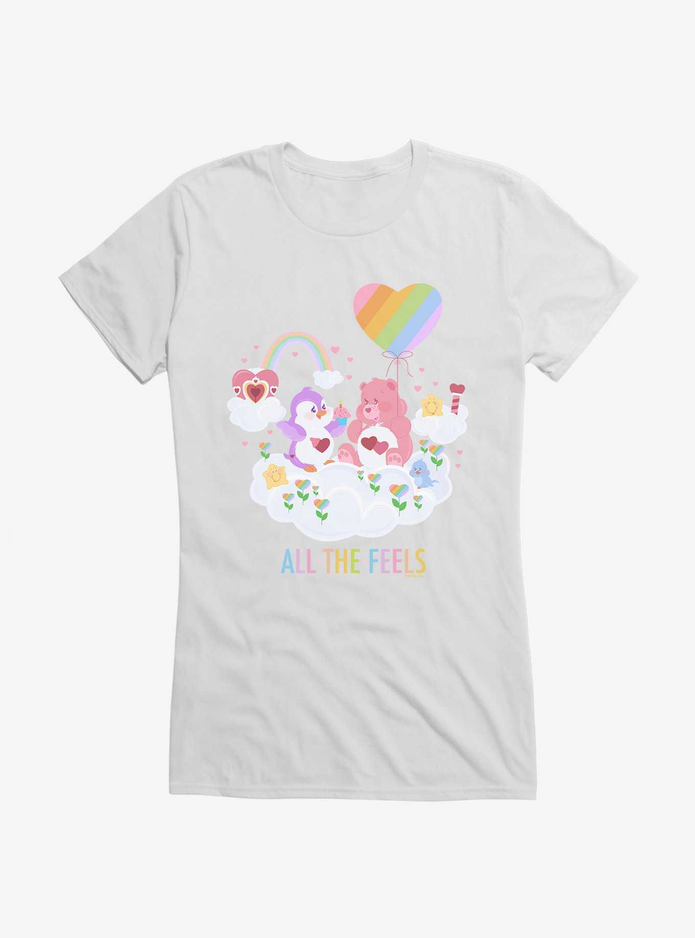 Care Bears All The Feels Heart Girls T-Shirt, , hi-res