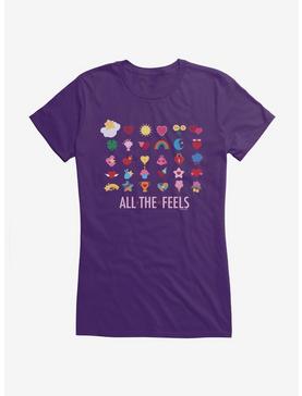 Care Bears All The Feels Girls T-Shirt, PURPLE, hi-res