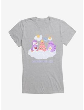 Care Bears Care Bear Cousins Cozy Heart & Bright Heart Cake Now Care Later Girls T-Shirt, HEATHER, hi-res