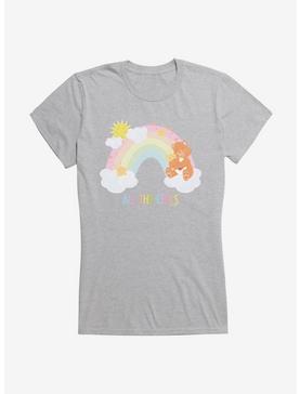 Care Bears Heart Rainbow Girls T-Shirt, HEATHER, hi-res