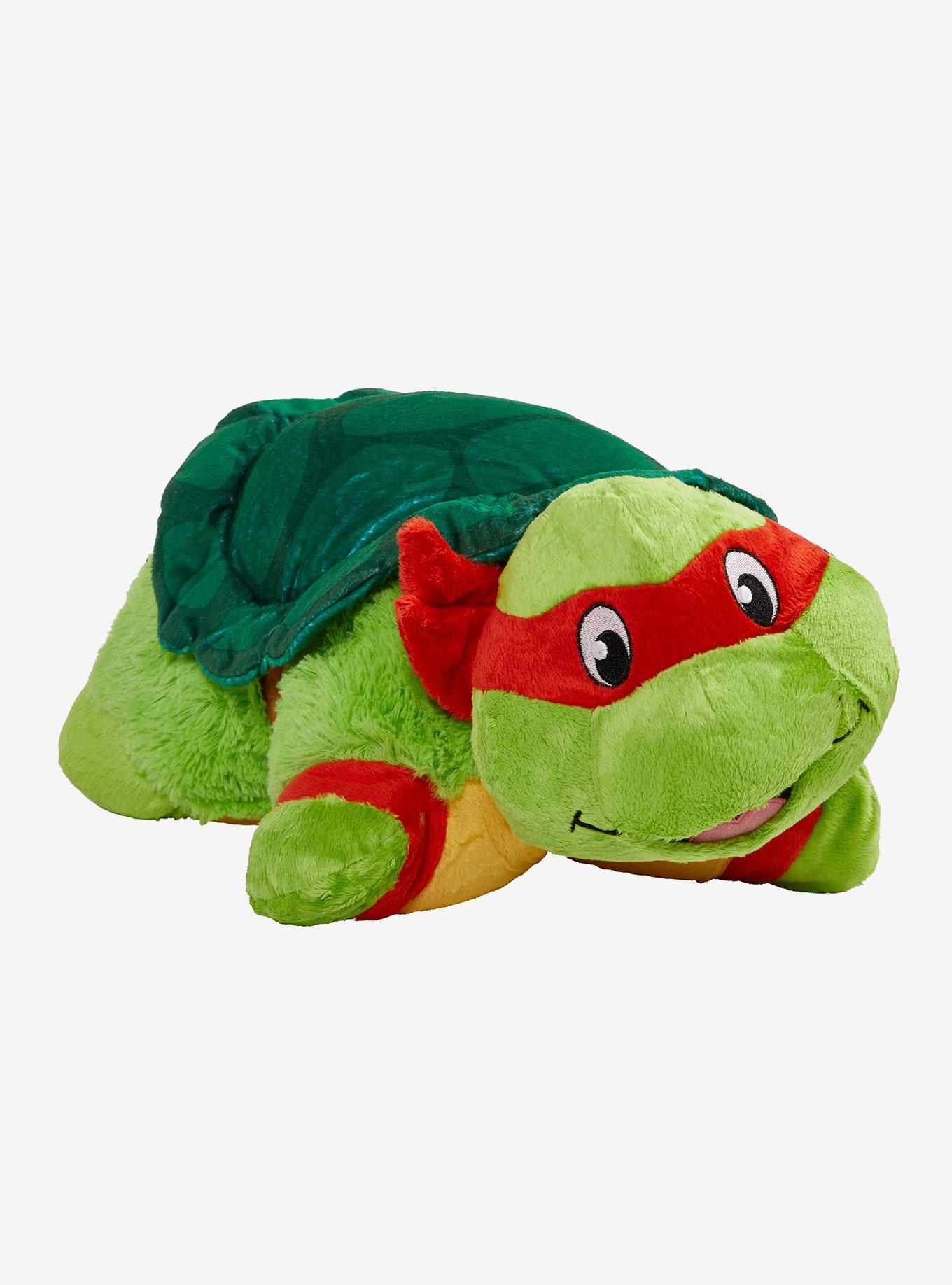 Hot Topic Teenage Mutant Ninja Turtles Raphael Pillow Pets Plush Toy ...