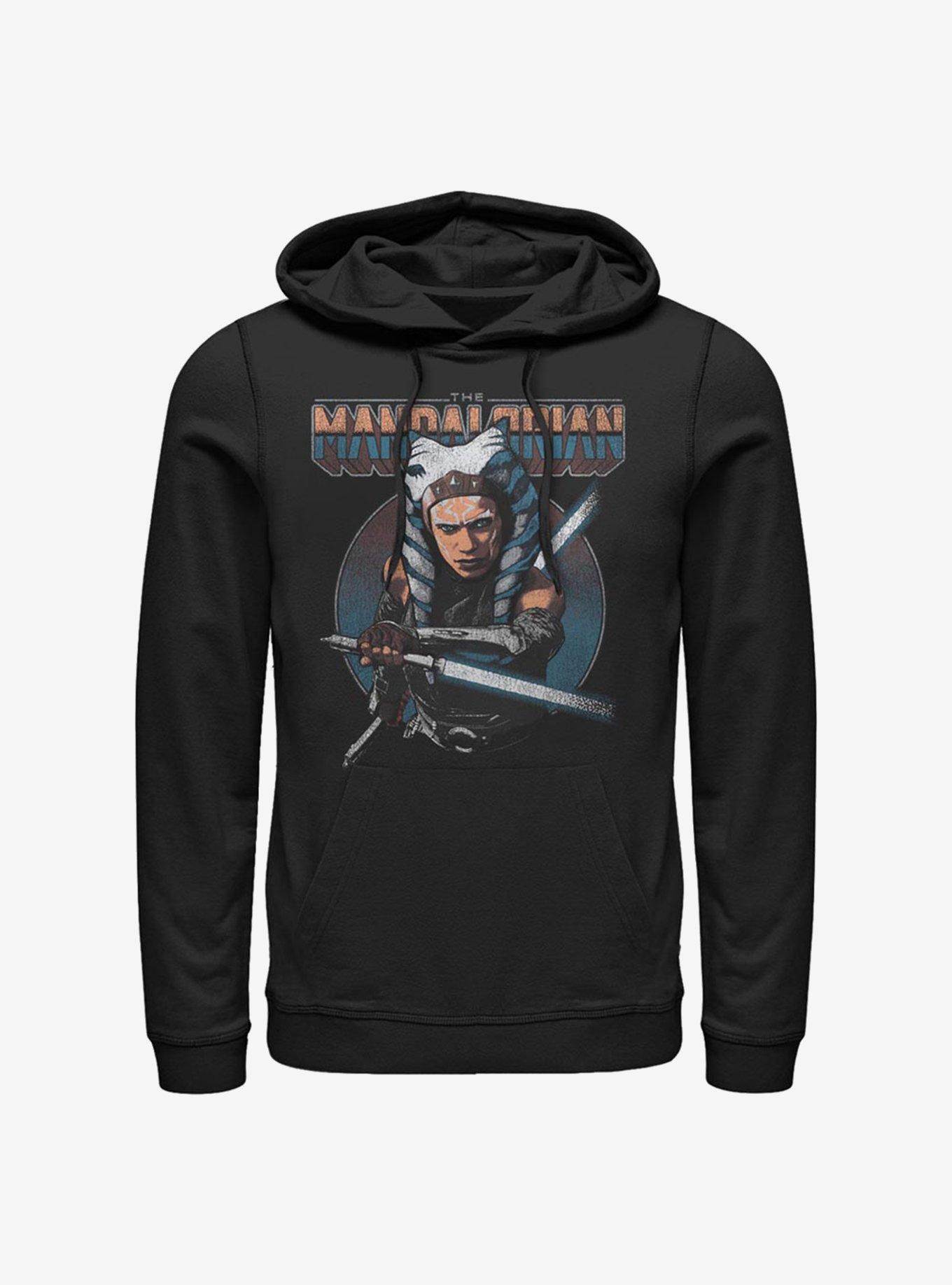 Star Wars The Mandalorian Ahsoka Circle Hoodie, BLACK, hi-res