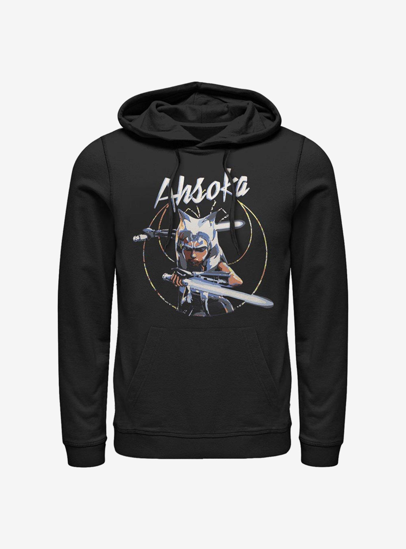 Star Wars The Clone Wars Ahsoka Rebel Tano Hoodie, BLACK, hi-res