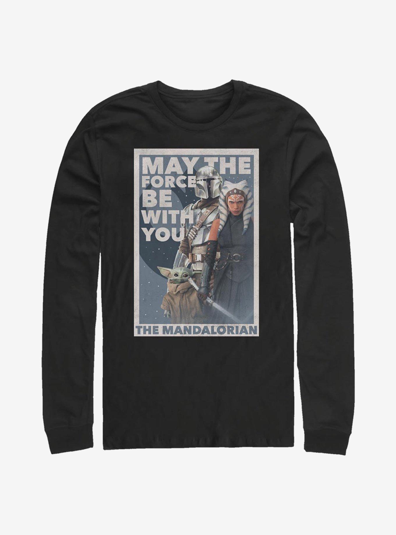 Star Wars The Mandalorian This Is The Force Long-Sleeve T-Shirt, BLACK, hi-res