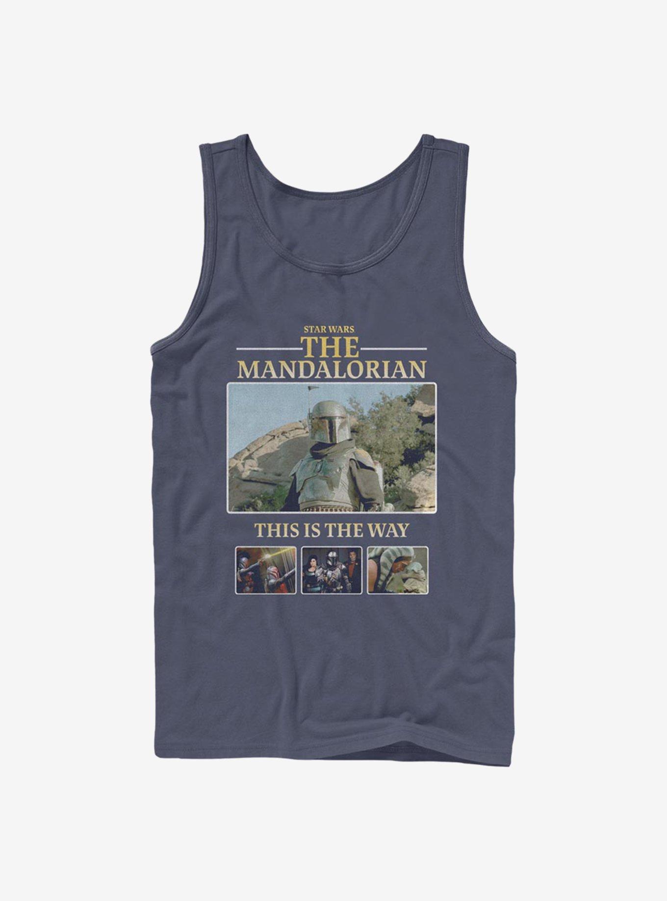 Star Wars The Mandalorian This Is The Way Team Tank, NAVY, hi-res