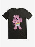 Care Bears Cheer Peace T-Shirt, BLACK, hi-res