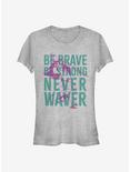 Disney Raya and the Last Dragon Be Brave Never Waiver Girls T-Shirt, ATH HTR, hi-res