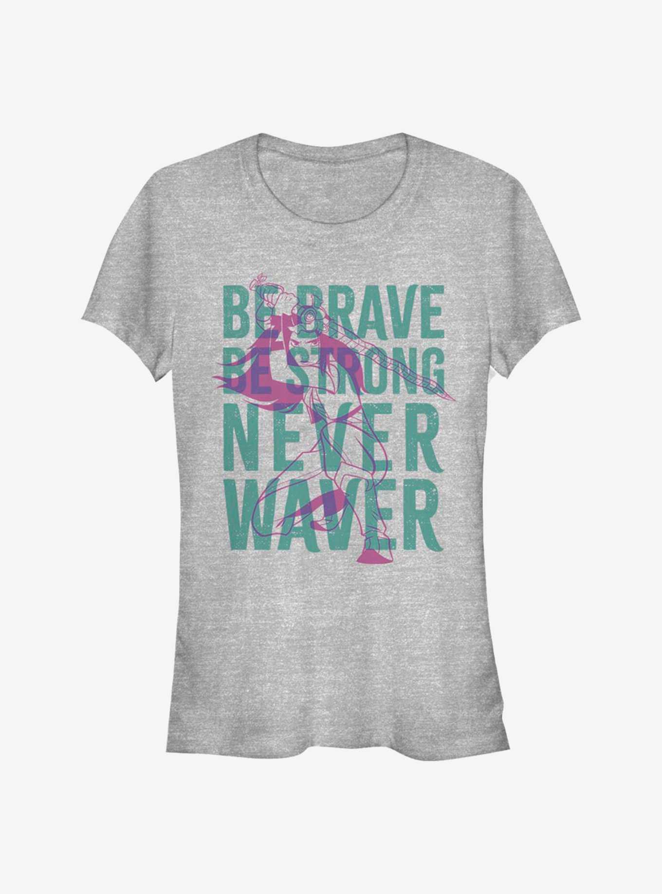 Disney Raya and the Last Dragon Be Brave Never Waiver Girls T-Shirt, , hi-res