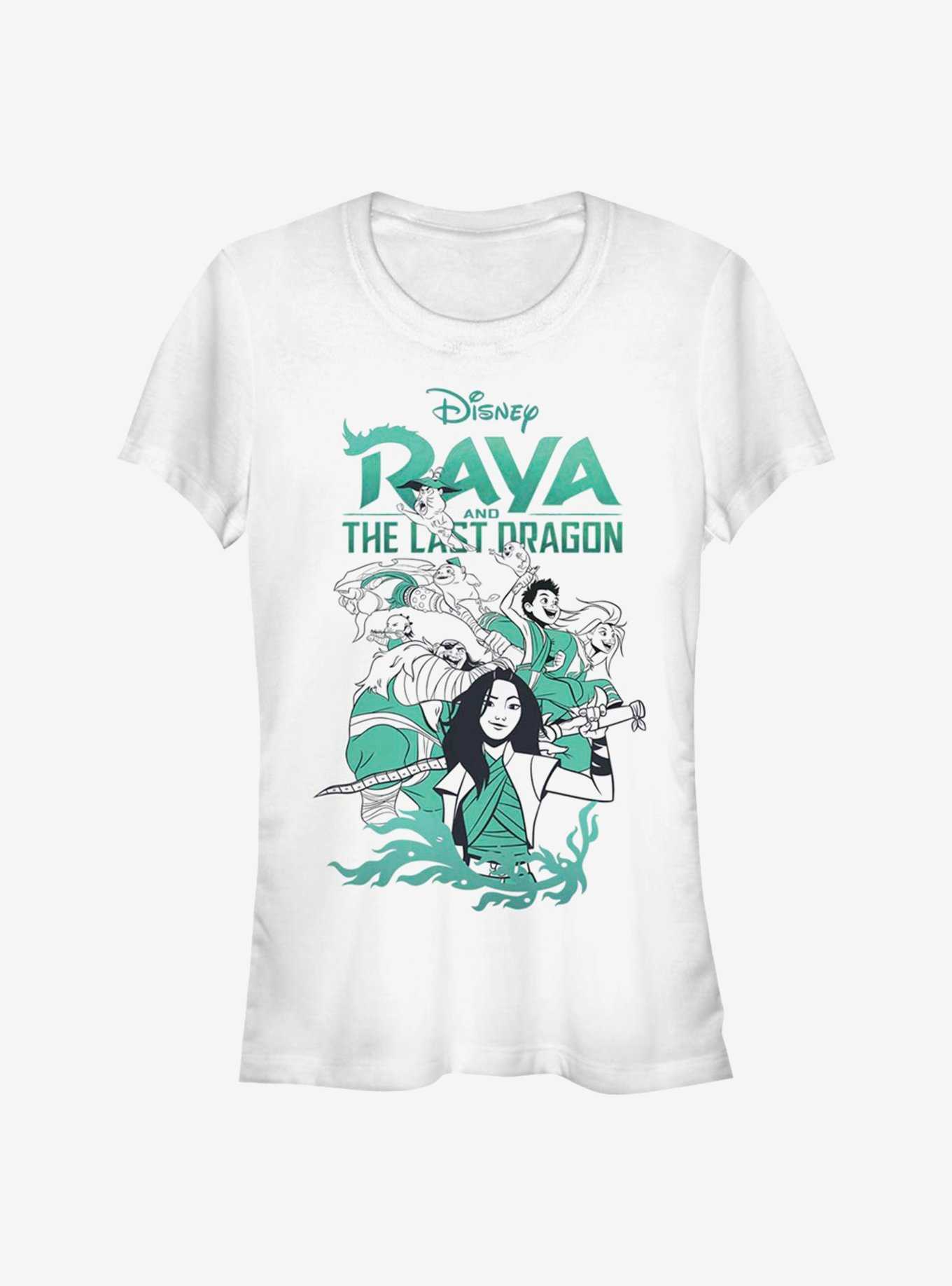 Disney Raya and the Last Dragon Characters Girls T-Shirt, , hi-res