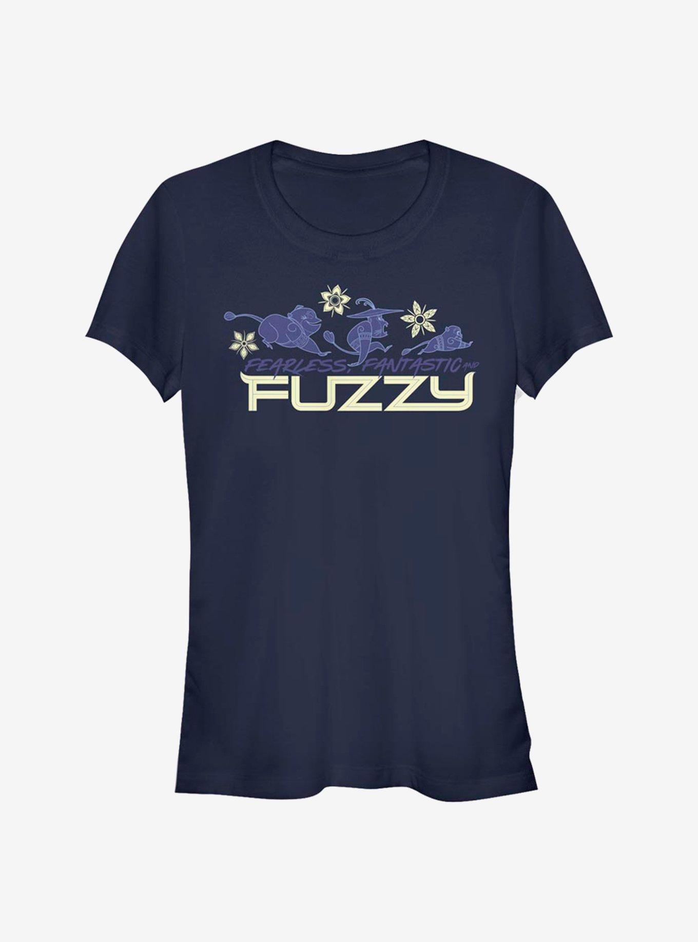 Disney Raya and the Last Dragon Fearless And Fuzzy Girls T-Shirt, NAVY, hi-res