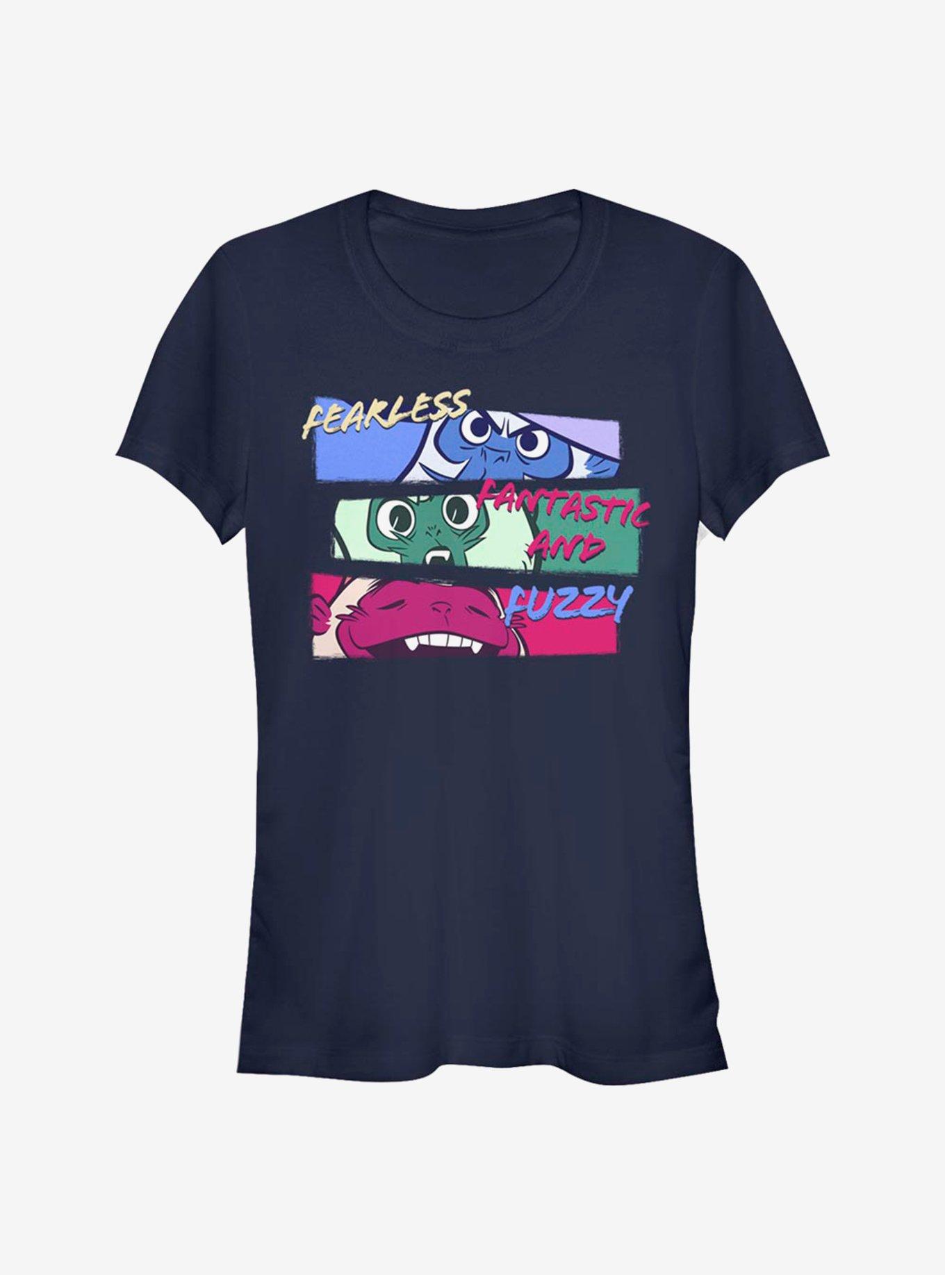 Disney Raya and the Last Dragon Ongi Boxup Eyes Girls T-Shirt, NAVY, hi-res