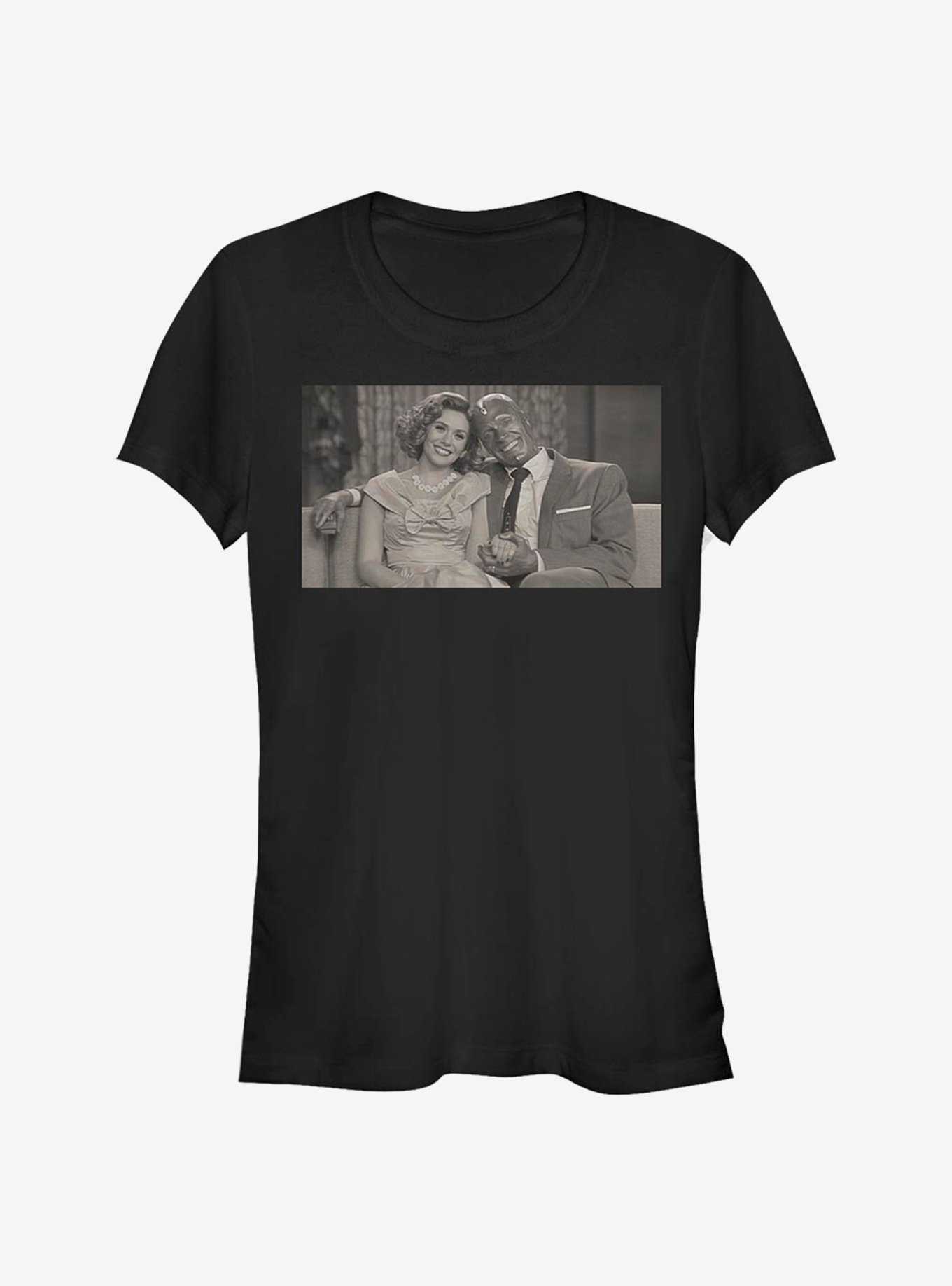 Marvel WandaVision Couch Couple Girls T-Shirt, , hi-res