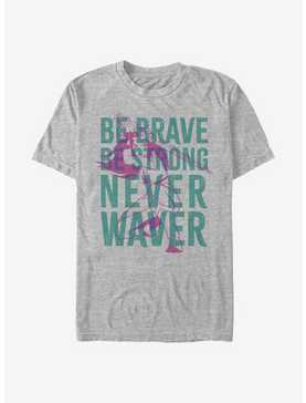 Disney Raya and the Last Dragon Be Brave Never Waiver T-Shirt, ATH HTR, hi-res