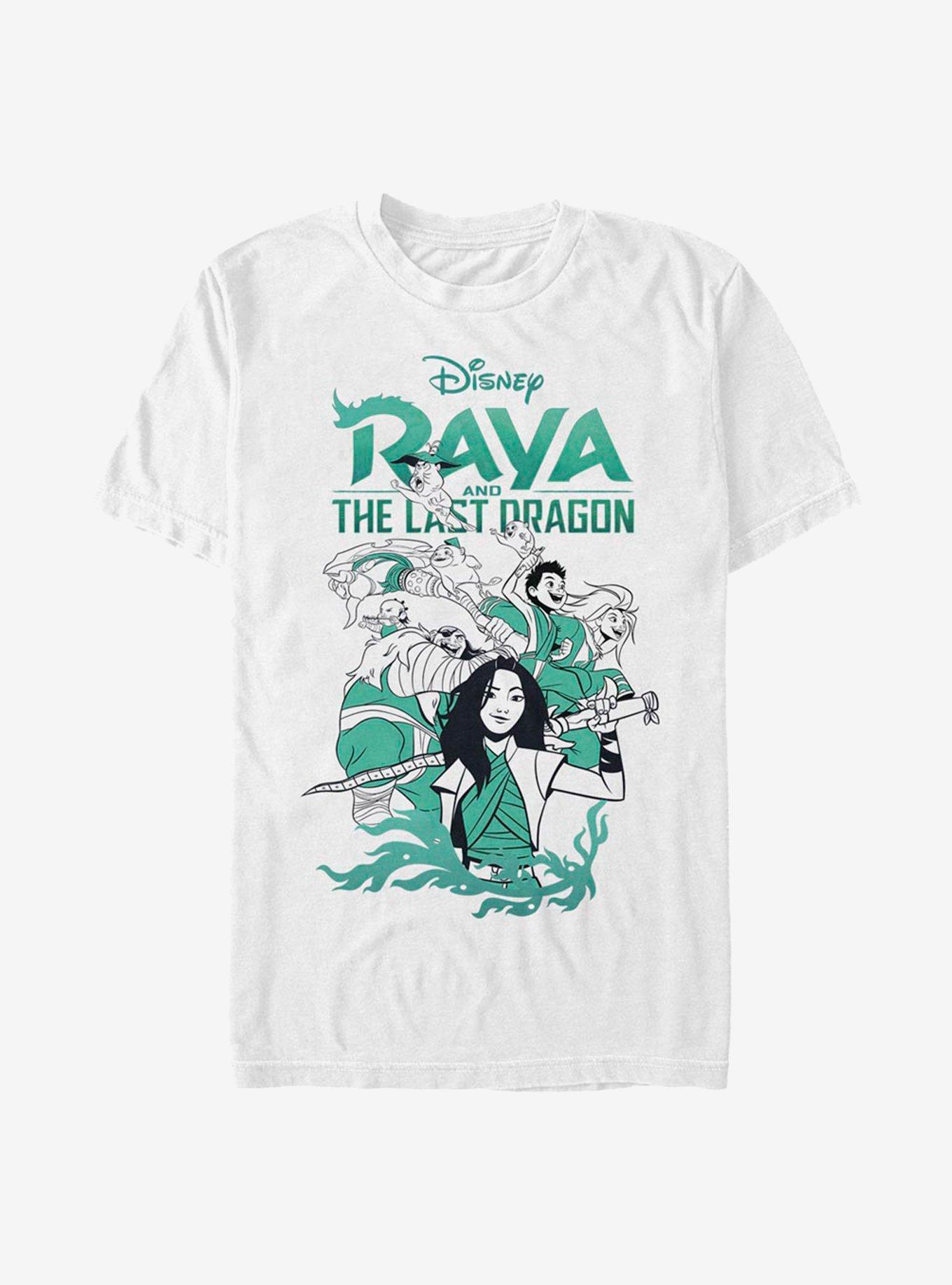 Disney Raya and the Last Dragon Characters T-Shirt, , hi-res