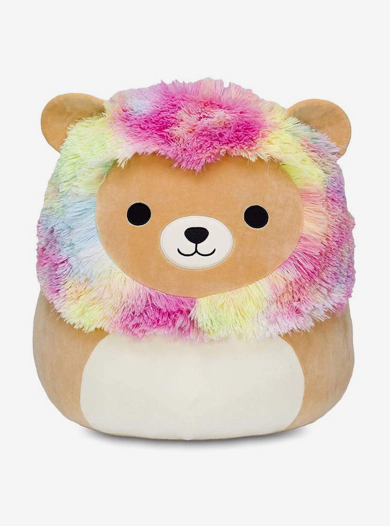Squishmallows Leonard the Rainbow Mane Lion 8 Inch Plush, , hi-res