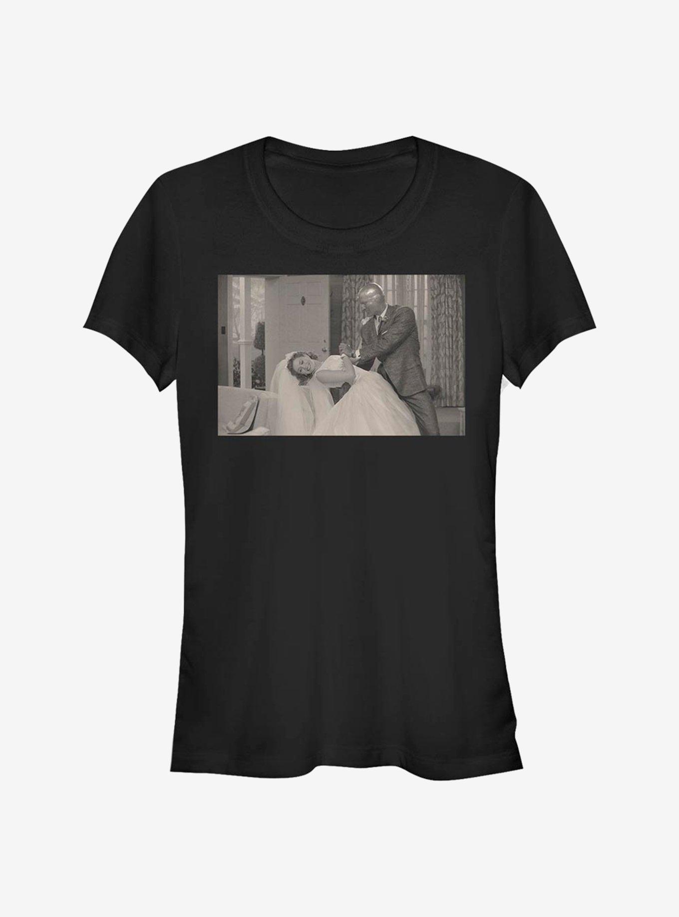 Marvel WandaVision Dancing Scene Girls T-Shirt, BLACK, hi-res