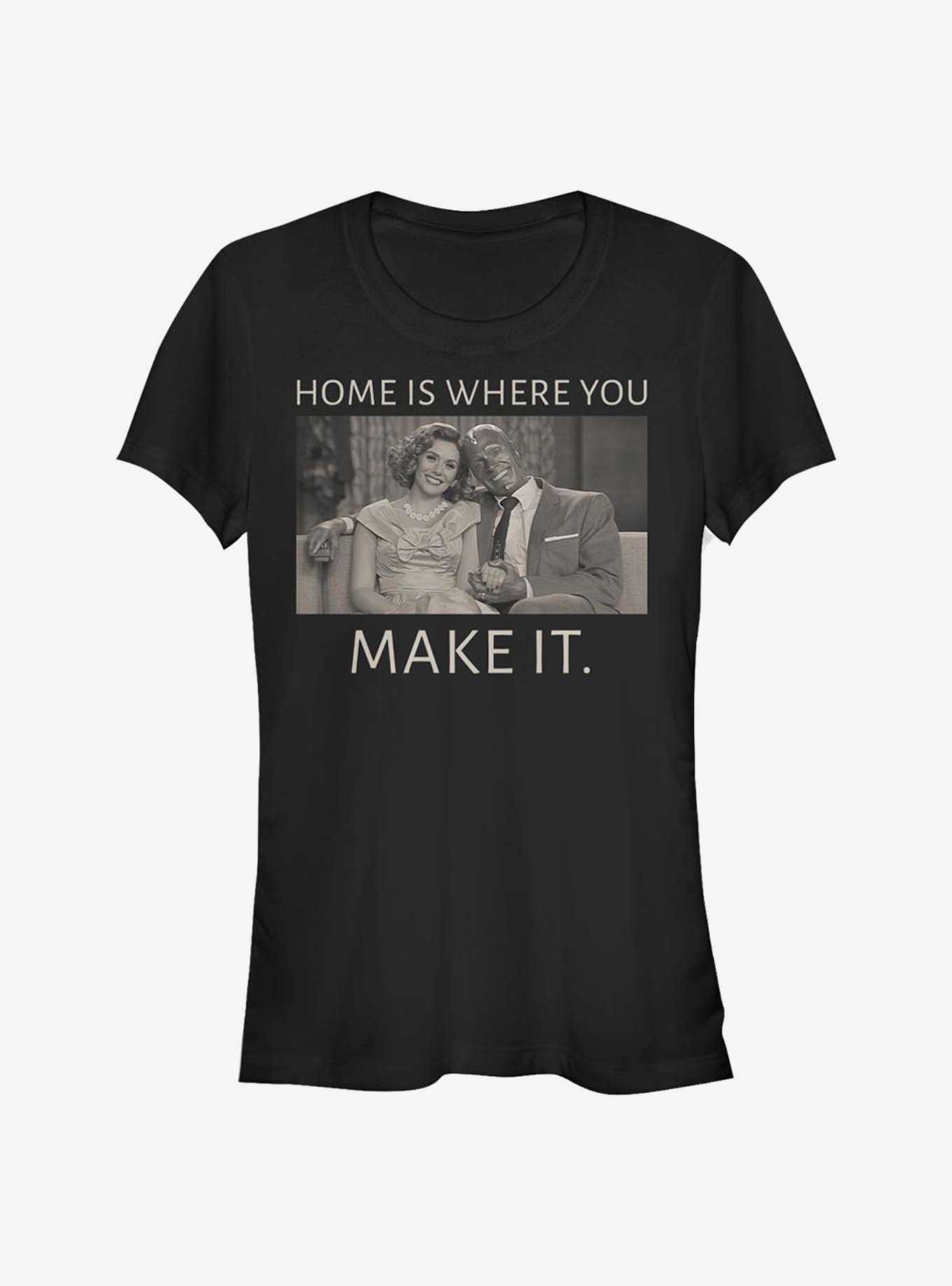 Marvel WandaVision Home Is Where You Make It Girls T-Shirt, , hi-res