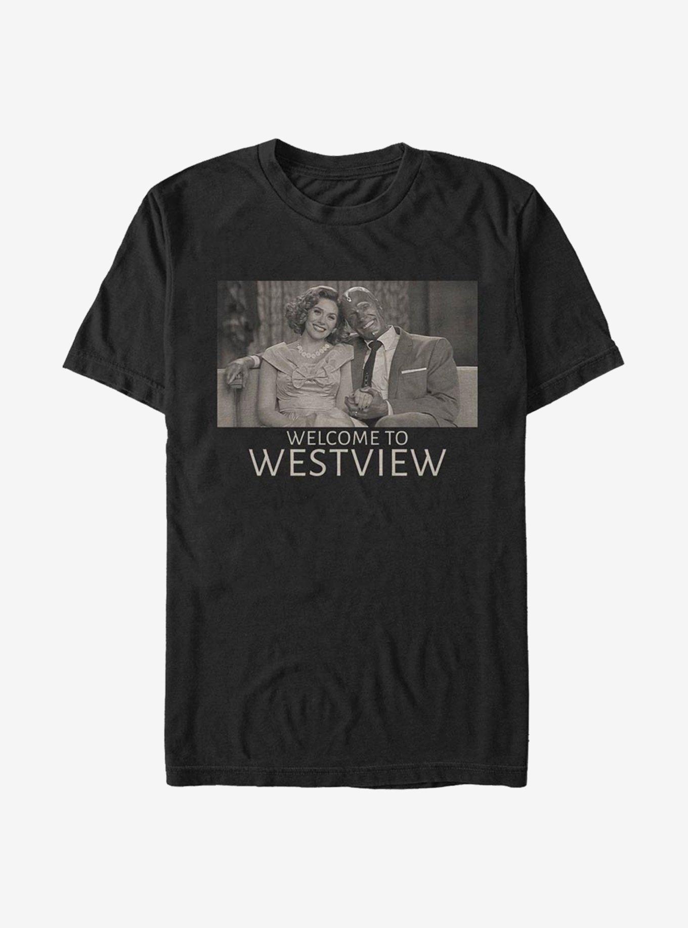 Marvel WandaVision Welcome To Westview T-Shirt, BLACK, hi-res