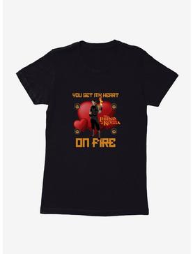 The Legend Of Korra Mako Heart On Fire Womens T-Shirt, , hi-res