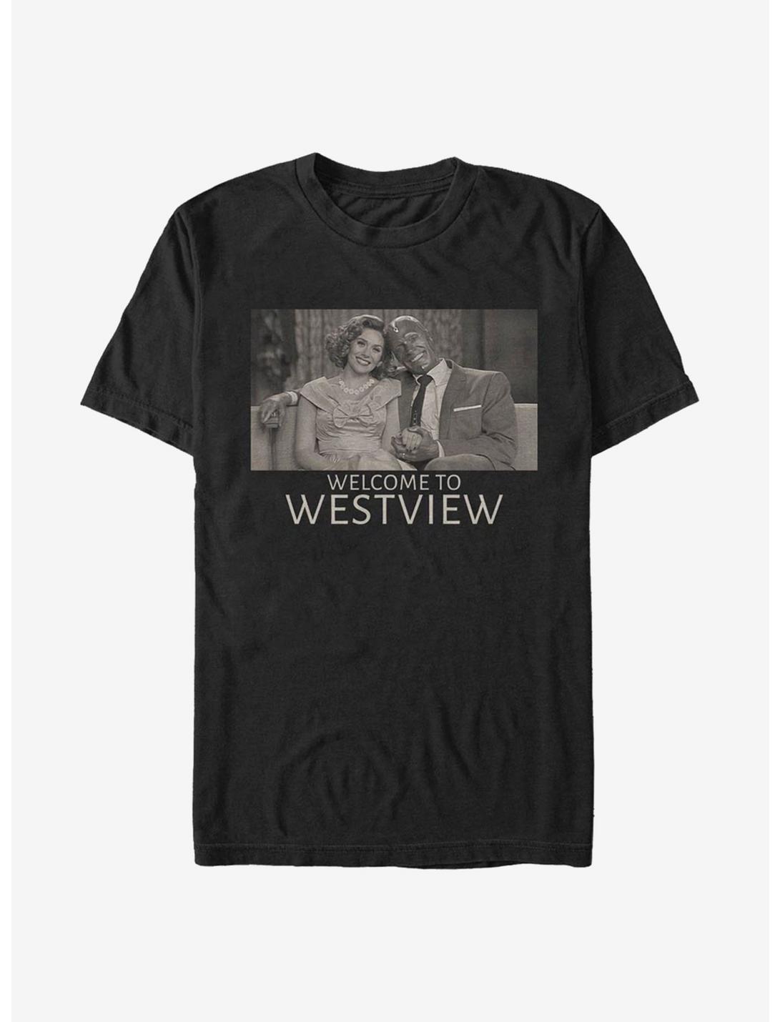 Marvel WandaVision Welcome To Westview T-Shirt, BLACK, hi-res