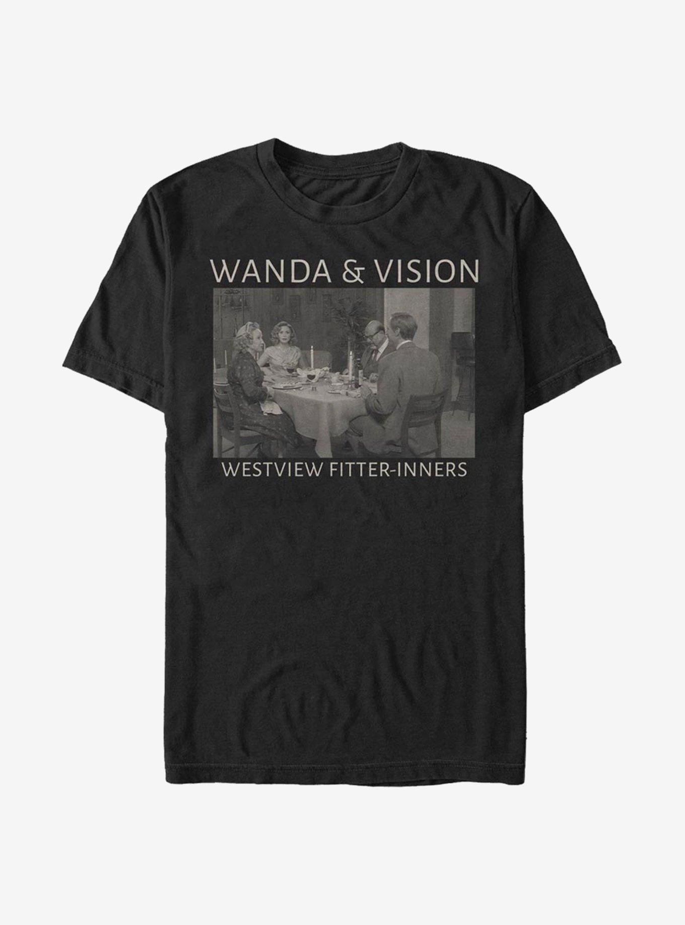 Marvel WandaVision Fitter Inners T-Shirt, BLACK, hi-res