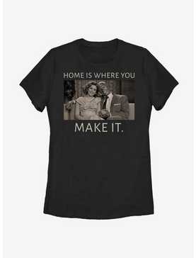 Marvel WandaVision Home Is Where You Make It Womens T-Shirt, , hi-res