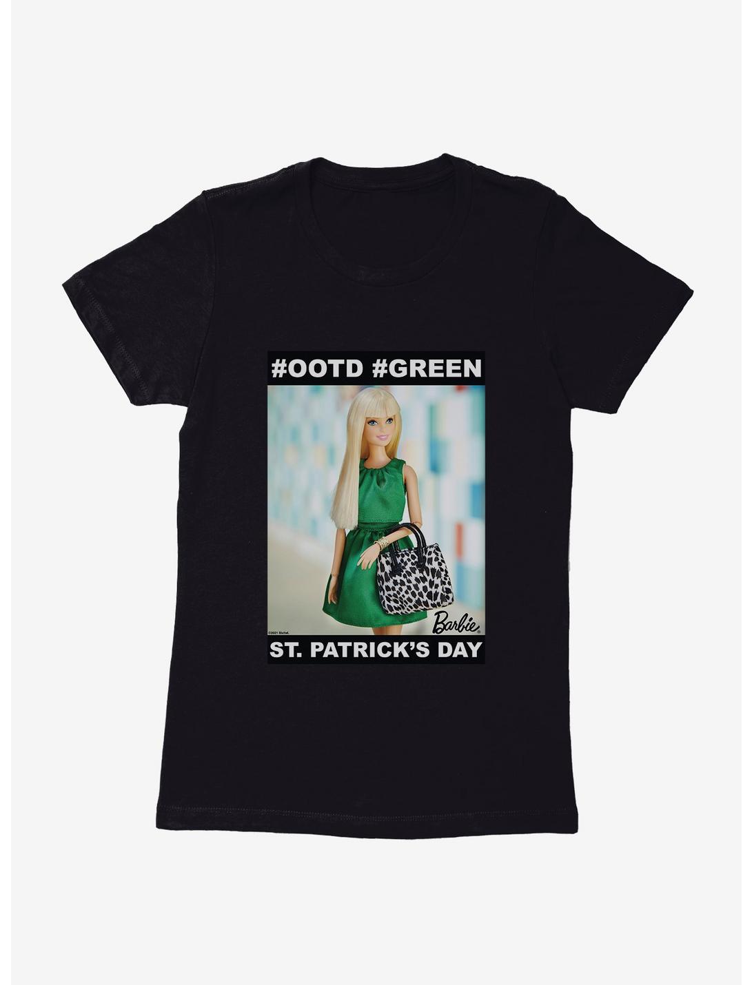 Barbie St. Patrick's Day #OOTD #GREEN Womens T-Shirt, , hi-res