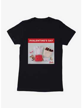 Barbie Valentine's Day Roses And Ruffles Womens T-Shirt, , hi-res