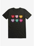 Barbie Valentine's Day Candy Heart T-Shirt, BLACK, hi-res