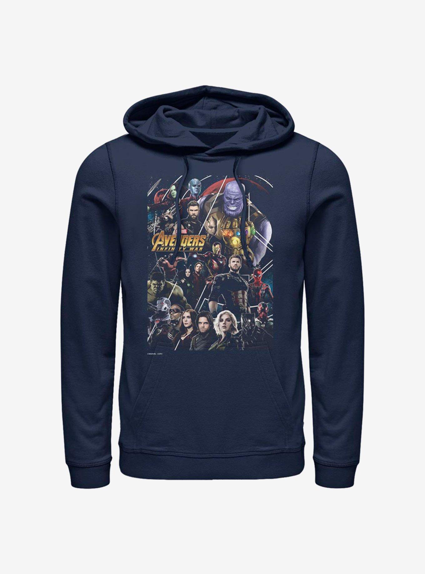 Marvel Avengers Poster Hoodie, , hi-res